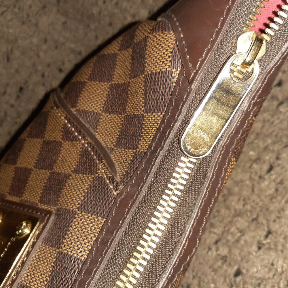 LOUIS VUITTON-Tate GM-Damier Ebene Shoulder Bag-Hobo-Dustbag/Receipt-Authentic - Picture 7 of 16